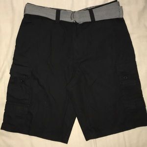 Monument Black Shorts